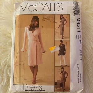 Set of 14 new and used patterns for sewing